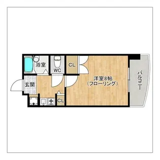 グランディール平尾山荘【5階】の間取り