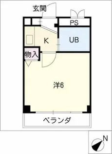 アイライフ21【4階】の間取り