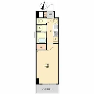 willDo勝川【6階】の間取り