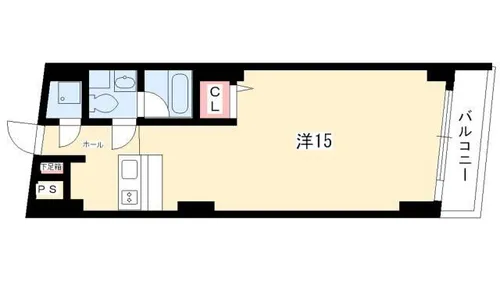 NBM則武【203号室】の間取り