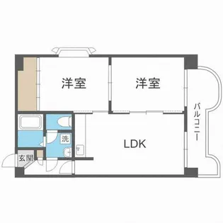 T&Kビル【601号室】の間取り