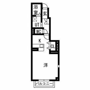 ドリーム E【1階】の間取り
