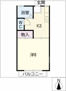 ラフォーレ元町【2階】の間取り