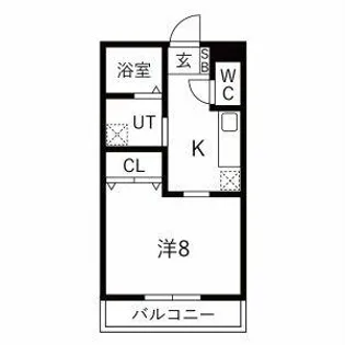 インセクト【2階】の間取り