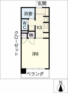 第5庭園ビル【1階】の間取り