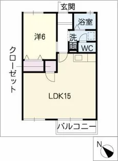 プロシードS Ⅲ【1階】の間取り