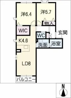 kiitos Square【2階】の間取り