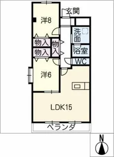 URBAN STAGE 春日井【4階】の間取り