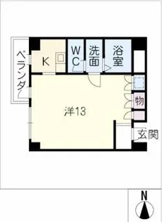 NESPALD EVE【4階】の間取り