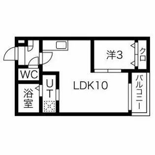 Warren todaⅠ【2階】の間取り