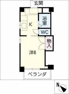 さつき館【2階】の間取り