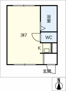 セブンメート 2号館【2階】の間取り