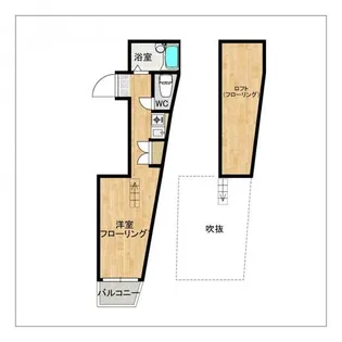 マキシム大橋ヒルズ【103号室】の間取り