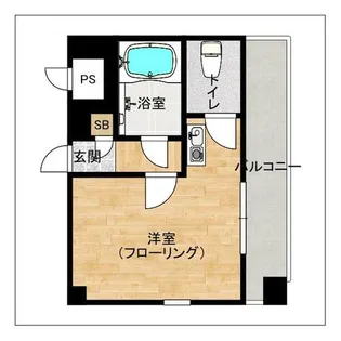 ロマネスク白金第2【8階】の間取り