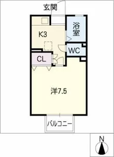 BELLAIR・ANNEX【1階】の間取り