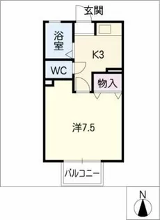 BELLAIR・ANNEX【2階】の間取り