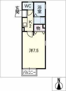 BELLAIR・ANNEX【2階】の間取り