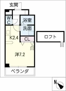 リーベンヒルズⅡ【3階】の間取り