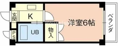 コスモハイツ【2階】の間取り