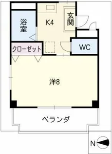 喜和ビル【5階】の間取り
