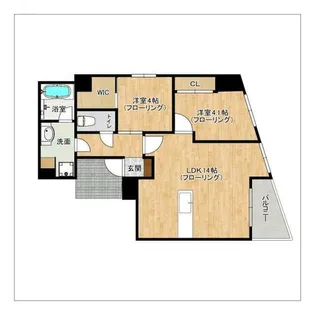 ARCBLISS二日市【8階】の間取り