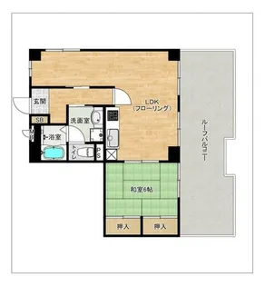 赤坂ハウス【6階】の間取り