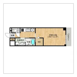 Peaceful七隈【1階】の間取り