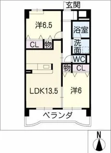 YIM【4階】の間取り