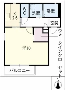 メゾン・エスポワール【2階】の間取り