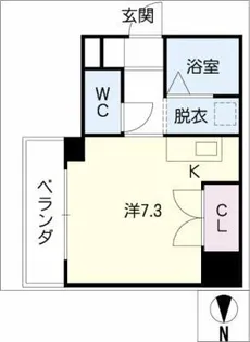 T’sドリーム名駅南【4階】の間取り