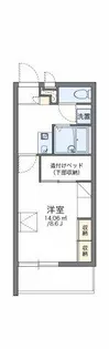 レオパレスノーブル【310号室】の間取り