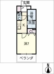 Maison Francais【1階】の間取り