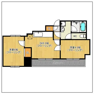ダイヨシビル【3階】の間取り