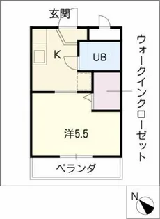 グレース21【3階】の間取り