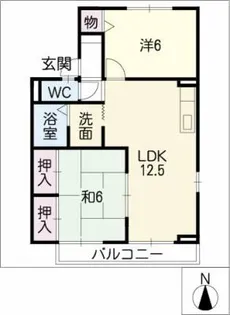 ブリーズⅠ【1階】の間取り