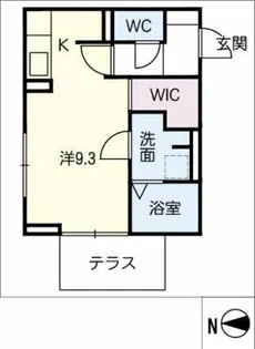 クレールⅠ【2階】の間取り