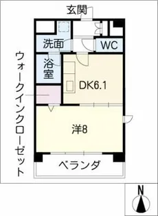 KOWA千年【4階】の間取り