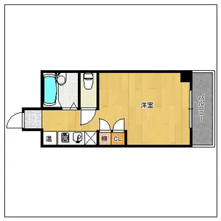 アールズプレイス二日市【306号室】の間取り