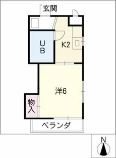 サンたかはし【2階】の間取り