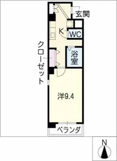 フロラシオン東山【3階】の間取り