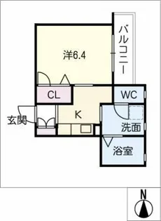 ニシサキハウス【1階】の間取り
