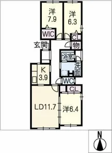 マストプラスⅡ【1階】の間取り