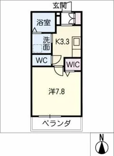 メゾン・リュミエール【4階】の間取り