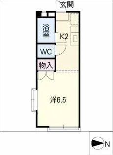 シュトラウス UENO【2階】の間取り