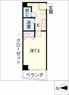 Vivre三ツ葉【5階】の間取り