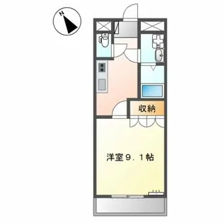 サンフォレスト KN【1階】の間取り