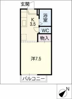 アメニティAT【1階】の間取り