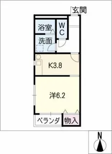 クリアコート【3階】の間取り