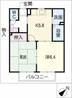R38信定【2階】の間取り