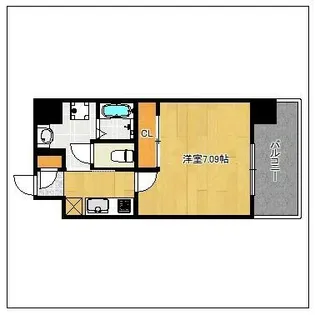 ザ・クォータニティ バイ サヴォイ【12階】の間取り